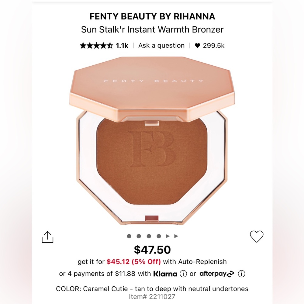 FENTY Beauty Bronzer